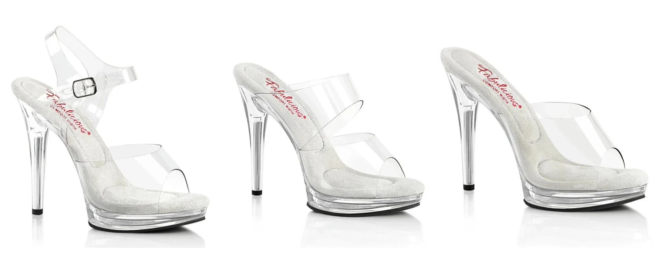 Clear competition heels 2025 for wide feet